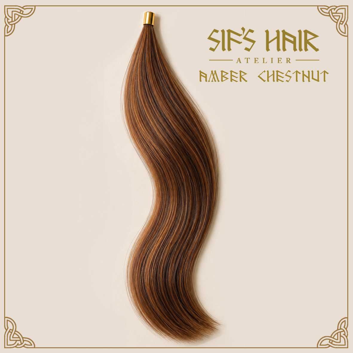 Amber Chestnut | Tape-In Extensions