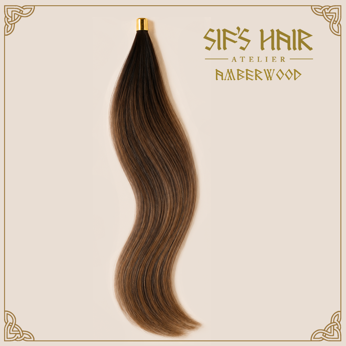 Amber Wood Ombré | Tape-In Extensions