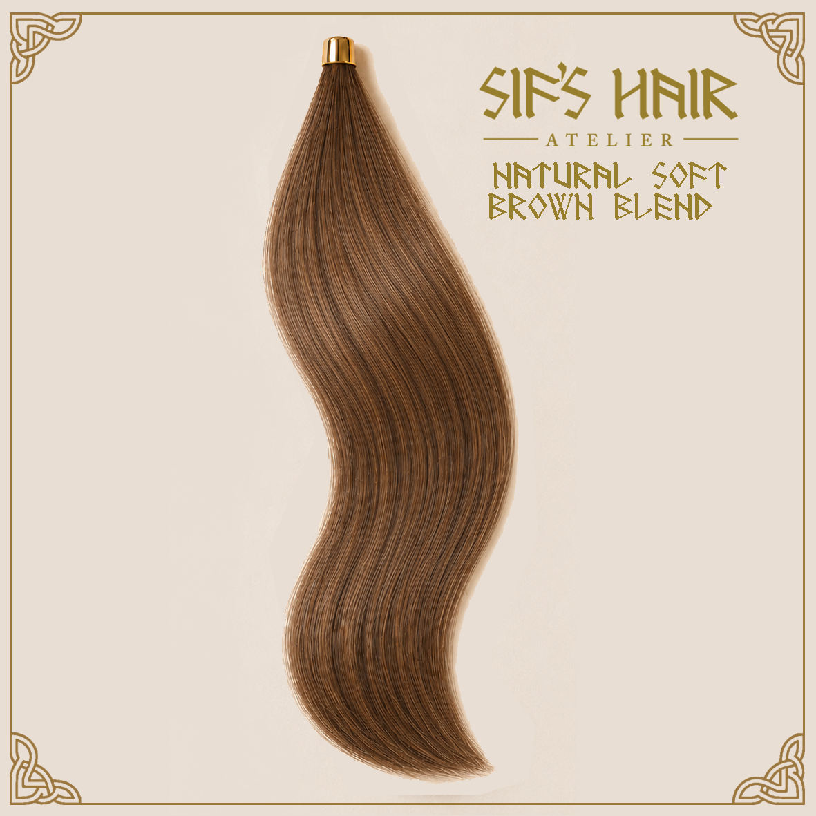 Natural Soft Brown Blend| Tape-In Extensions