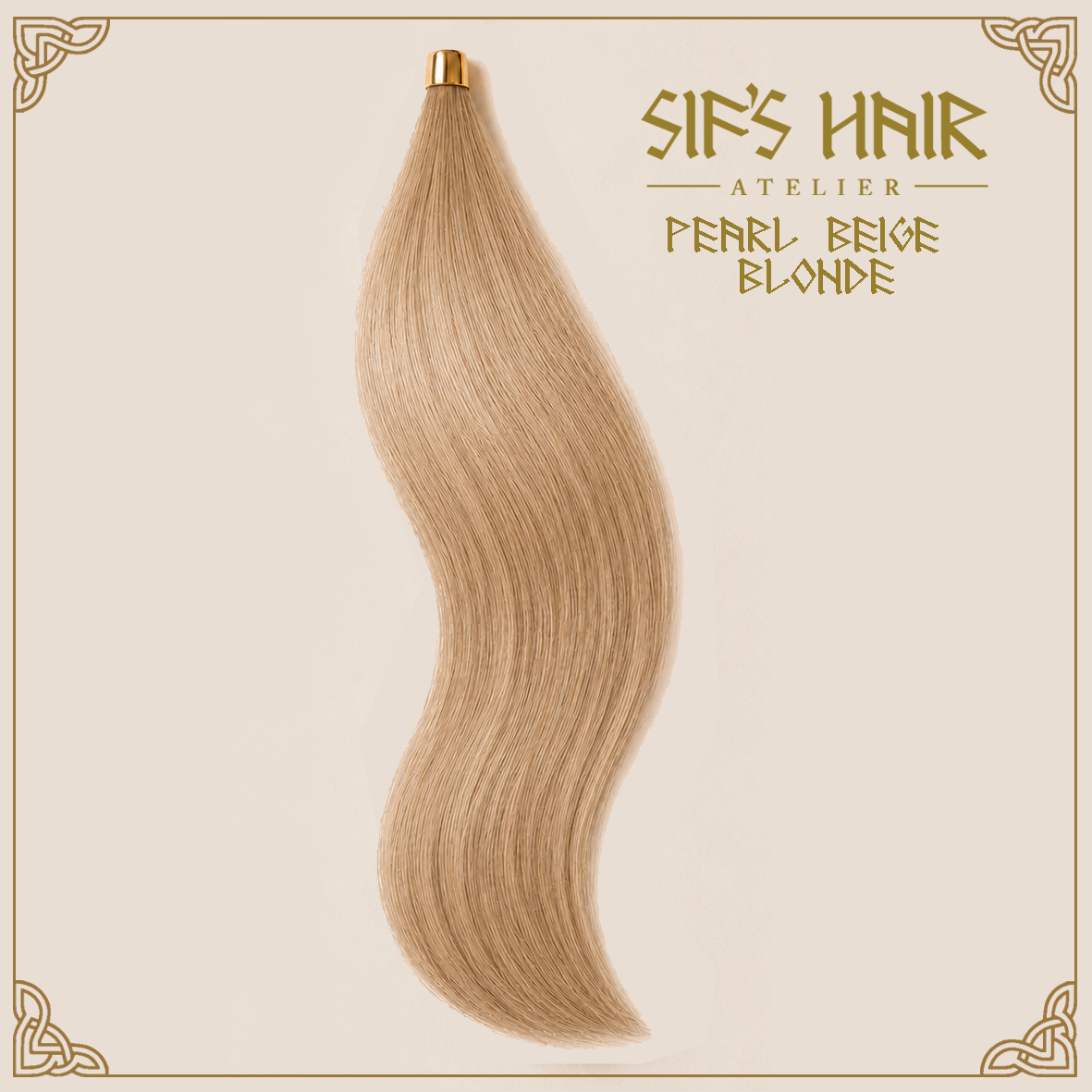 Pearl Beige Blonde| Tape-In Extensions