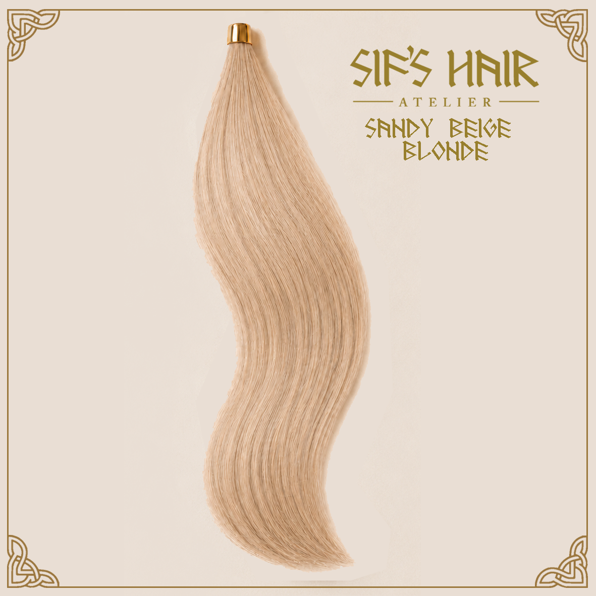 Sandy Beige Blonde| Tape-In Extensions