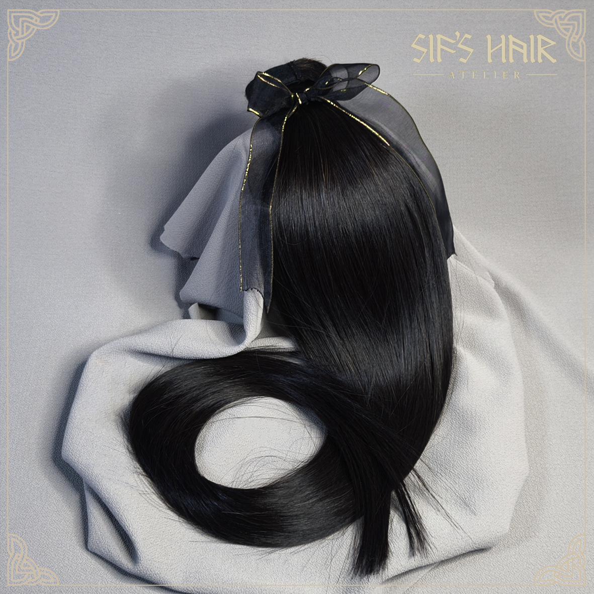 Raven Black | Signature Collection Atelier Ready Ponytail
